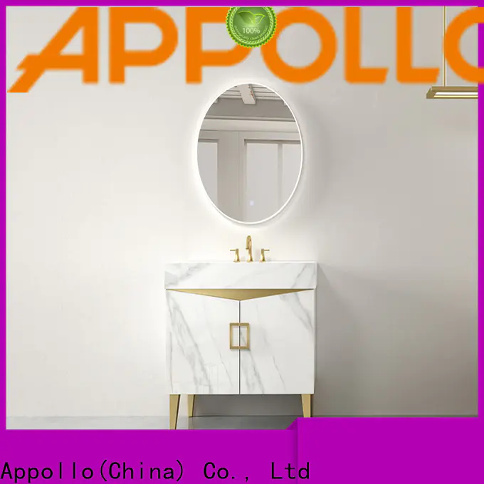 Appollo bath Wholesale best black bathroom cabinet for bathroom