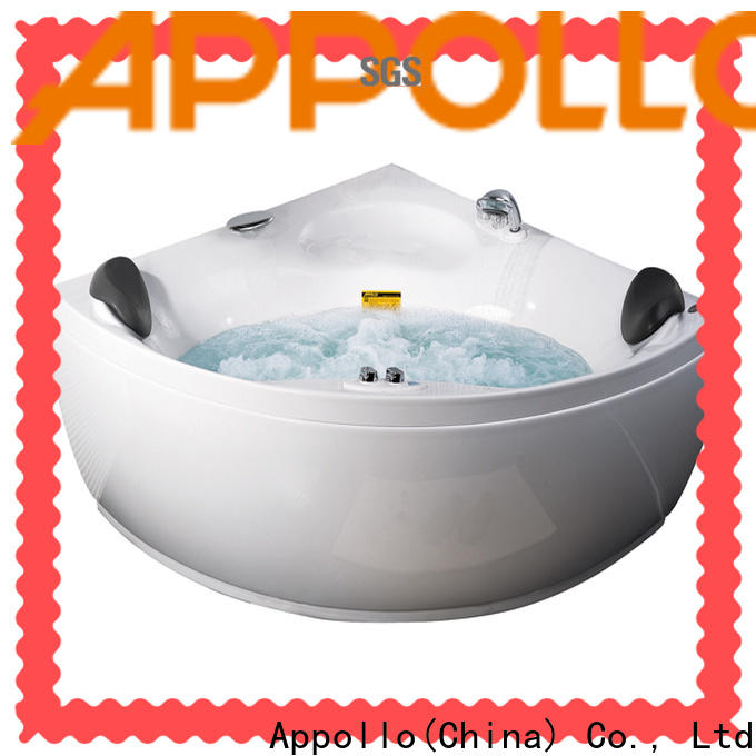 Appollo bath classical freestanding corner tub factory for home use