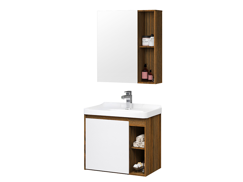 Modern Bathroom Towel Cabinet With Acrylic Basin Af-1802