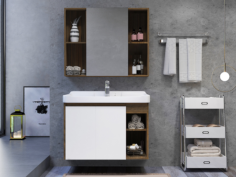 Appollo simple bathroom vanity cabinets factory for family