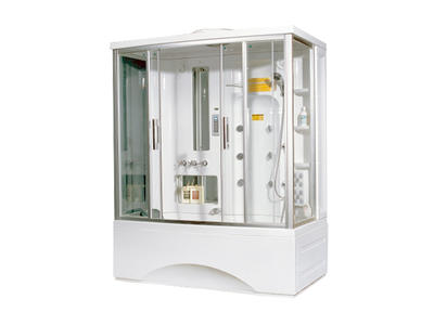 Indoor Steam Shower Cabin And Tray Su-1700/ts-1700w