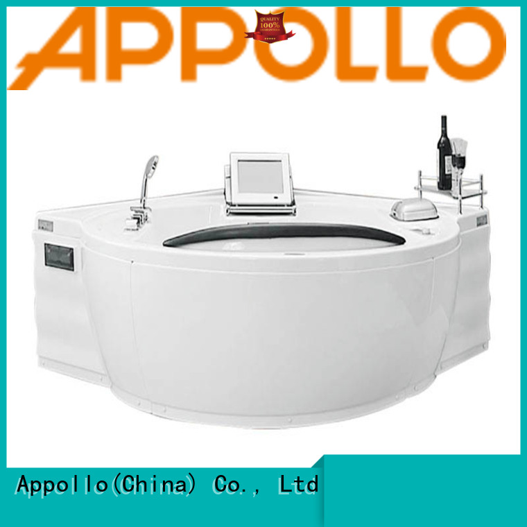 Appollo at9086 freestanding corner tub suppliers for home use