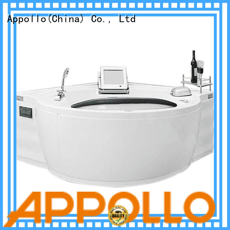 Appollo bathtub water jet bathtub suppliers for indoor