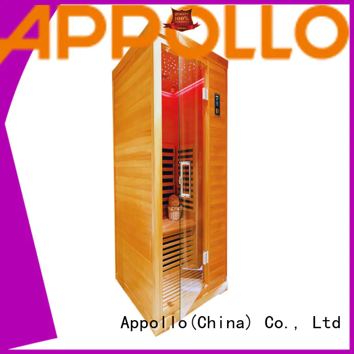 Appollo top ir sauna manufacturers for 2-3 person