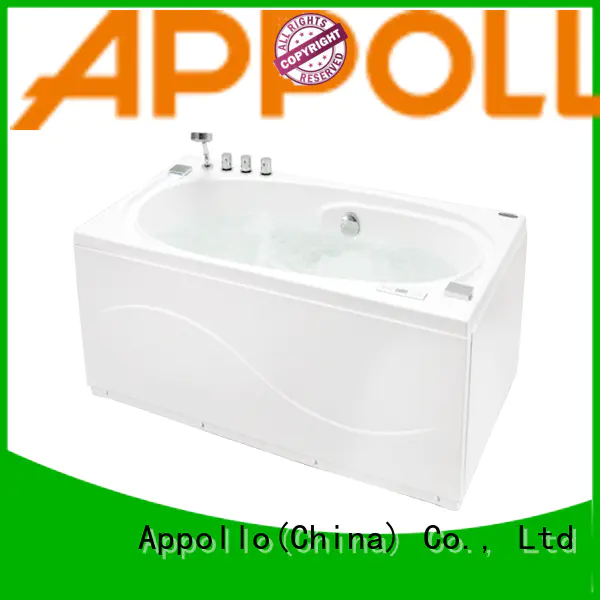 Appollo latest massage tub with shower factory for hotel