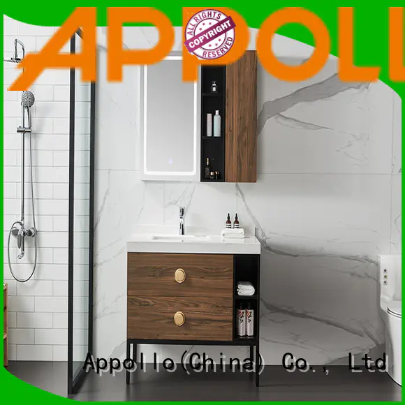 Appollo uv3908 fitted bathroom furniture manufacturers supply for home use