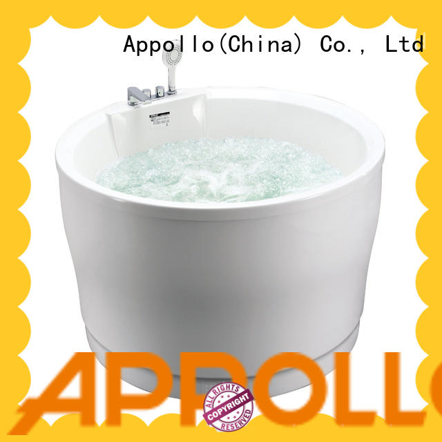 Appollo best round bath tubs manufacturers for family