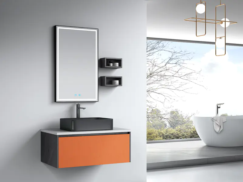 Best-selling Wall Mounted Bathroom Furniture In Modern Style Af-1821