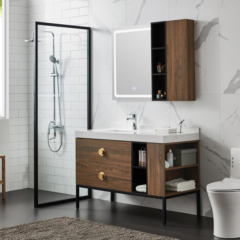 Wholesale Best Fitted Bathroom Furniture, Wooden Bathroom Cabinet