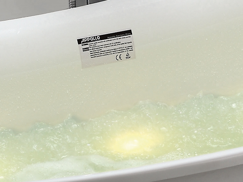 Appollo at9075 air bath tub with heater for business for bathroom-1