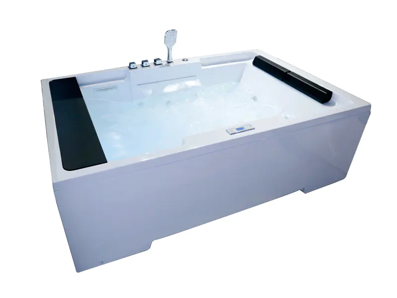 Hot sale 2 person massage bathtub with two pillows AT-9109