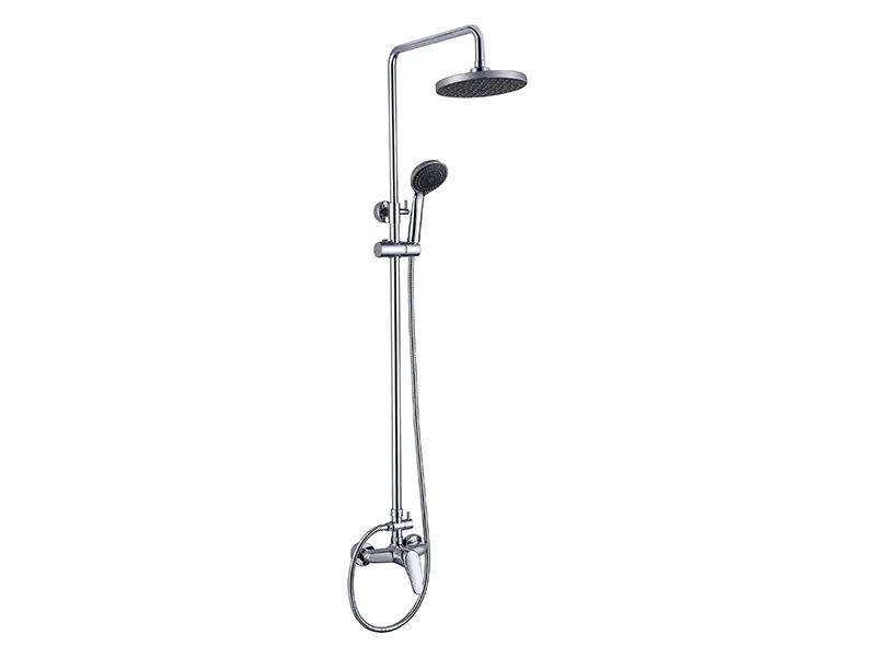 Wall hung shower with shower head nozzle TS-0402