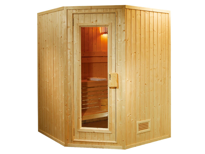 Luxury traditional sauna cabin, 2 person sauna SA-1515CL