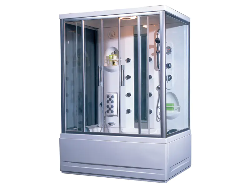 Manufacturer of Full shower enclosure with bathtub in China TS-150W