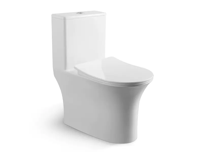 Bathroom Commode With Comfort Height and safety ZB-3907