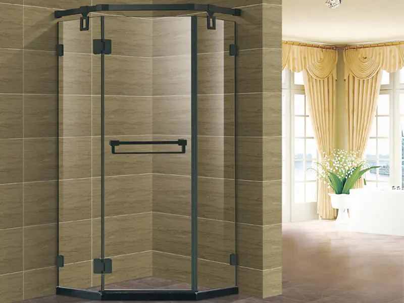 Shower enclosure with glass door,corner shower unit TS-6998