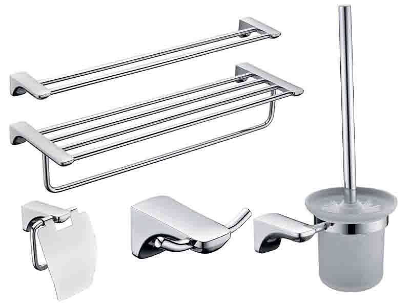 Appollo bath Bulk buy high quality bathroom hardware sets chrome manufacturers for hotels-1