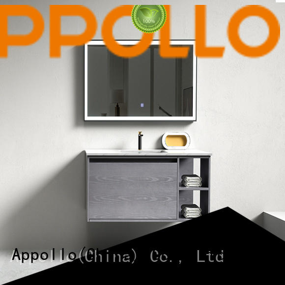 Appollo wholesale wooden bathroom cabinets suppliers for house