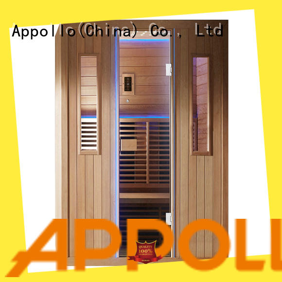 Appollo best 2 person infrared sauna for restaurants