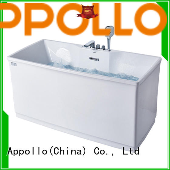 Appollo at0935bat0935d freestanding tub with air bubbles suppliers for bathroom