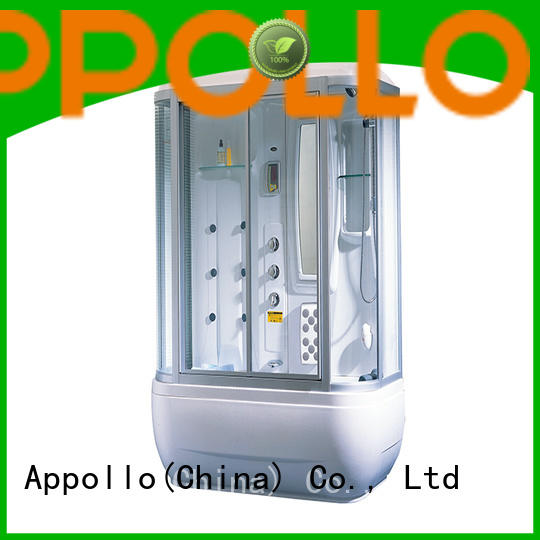 Appollo glass electric shower cabins for resorts
