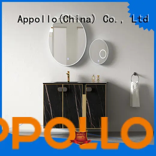 Appollo basin wall mounted bathroom cabinet supply for family
