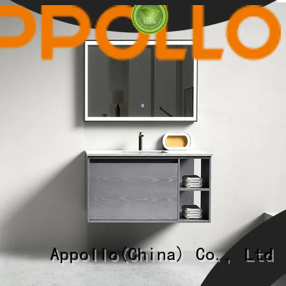 Appollo top bathroom cabinet with mirror for family