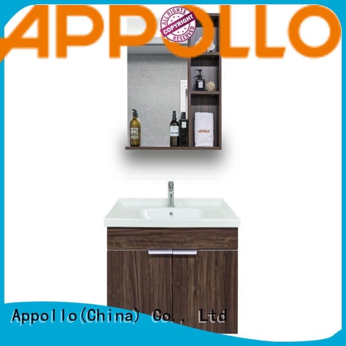 Appollo wholesale bathroom sinks and cabinets factory for home use